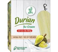 BAMBOO TREE Bâtonnet glacé durian 4 x 60g