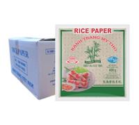 BAMBOO TREE - Feuilles de riz 22Cm. Carré - Multipack (36 X 400 GR)