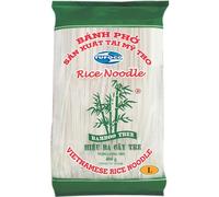 BAMBOO TREE - Nouilles de riz 5Mm. - (1 X 400 GR) | Riz pur vietnamien de qualité 72% - Préparation rapide pour bouillon et sautés