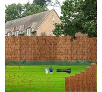 Bamboo170 x 350 cm Résistant aux intempéries Clôture de balcon pour extérieur Protection idéale pour jardin et terrasse Installation facile