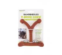Bamboodles Y-Bone Jouet à mâcher pour Masser Les gencives même agressives (Moyen)