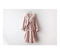 BamBoom Peignoir en éponge, 4 - 6 ans, doux fibre de bambou organique, Bathrope Baby 4 - 6 Y, rose 1972006 - 500 g