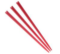 BambooMN Brand - Triangular Prism Plastic Pick 3.5 (9cm) - 1000pcs - Red by BambooMN