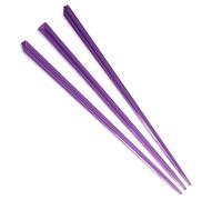 BambooMN Brand - Triangular Prism Plastic Pick 3.5 (9cm) - 300pcs - Purple by BambooMN