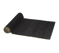 BambooMN Lot de 2 chemins de table en bambou noir naturel, décoration d'intérieur, 33 x 177,8 cm