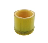 Bamboomn Marque - Bambou Unique Tube de service - Coupe droite ou Angle de coupe Striaght Cut