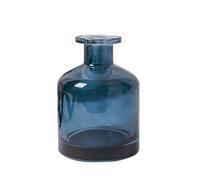 Bamboopack 1 flacon diffuseur vide en verre bleu de 150 ml pour aromathérapie, vase, parfum, accessoires pour placer des huiles essentielles, décoration de chambre