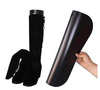 Bamboopack Lot de 2 paires d'embauchoirs en plastique pour bottes - Pour homme et femme - Noir - 25,4 cm, Noir , 16inch/40cm