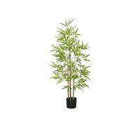 HomCom Plante artificielle Bambou 120 cm avec pot, très réaliste