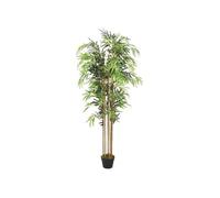 Bambou artificiel 1095 feuilles 150 cm vert