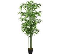 Bambou artificiel 240 feuilles 80 cm vert