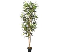 Bambou artificiel 368 feuilles 80 cm vert