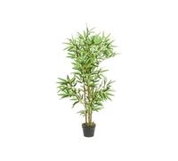 Bambou artificiel 552 feuilles 120 cm vert