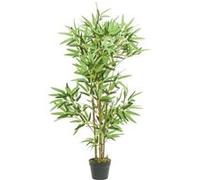 vidaXL Bambou artificiel 552 feuilles 120 cm vert
