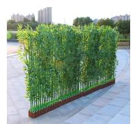 Bambou Artificiel De 1/1,5/1,8/2 M, Plantes En Faux Bambou Avec Jardinière En Bois, Décoration Réaliste Pour Intérieur/extérieur(100cm/39.4in,H 1.5m/59in)