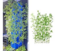 Bambou Artificiel De 180cm, Imperméable, for Clôture D'intimité Intérieure/extérieure, Terrasse, Jardin, Cour, Bureau Et Usage Commercial(20 pack)