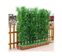 Bambou artificiel d'extérieur pour créer des zones ombragées, brise-vue pour balcon, jardin, terrasse et décoration de fête