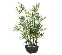 Bambou artificiel en pot - H. 70 cm.