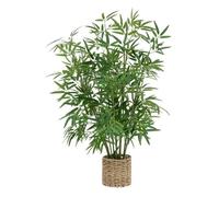 Bambou artificiel pot naturel H100cm vert - Atmosphera createur d'interieur