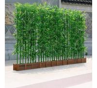 Bambou Artificiel Professionnel - Grands Arbres de Bambou artificiels avec Pot - Brise-Vue pour Restaurants, Bureaux et hôtels - Résistant aux intempéries, Traitement Anti-UV