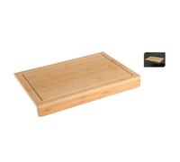 Bambou Counter-Edge Coupe Planche à Découper Cuisine Facile Propre 35cm