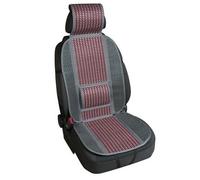 Bambou Dossier Auto Repose-Lombaire Estival En Fibre Naturelle De Bambou - Rouge