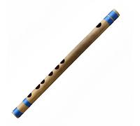 Bambou flûtes transversales indiennes bansuri (A # tune) instruments de musique pour débutant/professionnels 28 cm