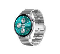 (Bambou joint argent) Montre intelligente HK85 1,43" BT surveillance de l'état des appels toujours affichée Surveillance