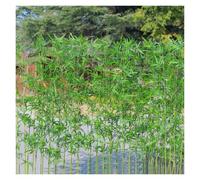 Bambou Plante Artificielle Arbres Artificiels Segmentés en Bambou, Clôture D'intimité Faux Bambou 120 150 180 210 250cm, Plantes Artificielles À Monter Soi-même Aquarium(40 Poles,1.8m-5 9/10 ft)
