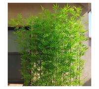 Bambou plante artificielle Patio Plantes Artificielles En Bambou Arbres Clôture D'intimité, 5-100 Pièces Bambou Synthétique Résistant Aux Intempéries, 120 150 180 210 250cm(50 sticks,47 1/5 in-120cm)