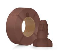 Bambu Lab Bobine de filament PLA mat de 1,75 mm pour imprimante 3D, finition lisse, faible déformation, facile à imprimer, compatible avec Bambu Lab et la plupart des imprimantes 3D FDM, marron foncé