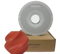 Bambu Lab Filament PLA Marble 3D Granit Marbre, 1,75 mm, 1 kg, avec bobine réutilisable, rouge granit