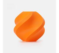 Bambu Lab Filament pour imprimante 3D, PLA Basic 1,75 mm, diamètre précis +/- 0,03 mm, impression rapide RFID PLA, matériel d'impression 3D, recharge (sans bobine), 1000 grammes, orange citrouille