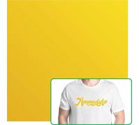Bambu Lab Matte Heat Transfer Vinyl Sheet - Lemon Yellow