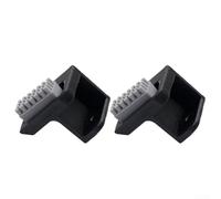 Bambu Lab P1P P1S X1 X1C X1E Essuie-glace pour imprimantes 3D avec poils en silicone et base ABS pour plus de stabilité et de tolérance à la chaleur (B 2)