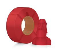 BAMBULAB Bobine de filament PLA mat de 1,75 mm pour imprimante 3D, finition lisse, faible déformation, facile à imprimer, compatible avec Bambu Lab et la plupart des imprimantes 3D FDM, rouge écarlate