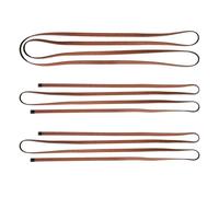 Bambulab Lot de 3 courroies de distribution de rechange pour imprimante 3D P1P P1S pour axe X/Y/Z - Courroies antidérapantes en caoutchouc pour mouvement de précision
