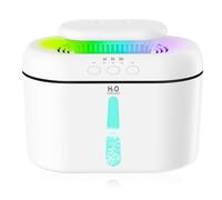 BAMCOO Humidificateur 2 l chambre à coucher humidificateur d'air bébé Mini Humidificateur avec 2 Mode Brume Réglable avec LED Veilleuse pour la maison, le yoga, le bureau,chambre