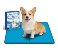 Bamda Tapis rafraîchissant pour chien - 65 x 50 cm - Tapis rafraîchissant pour chat - Surface durable résistante aux griffures - Gel sûr non toxique - Auto-rafraîchissant - Pour l'intérieur et