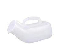 BAMFY Urinoir Homme avec Preuve De Déversement, Portable Pistolet Urinoir for Homme La Nuit Urinal Homme, Réutilisable Conteneur De Pipi for Camping, Extérieur (Color : Blanc, Size : 1200ml)