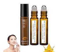 Bamideo New T-ime Eraser Roller- ball Castor Oil, T-ime Eraser Oil, T-ime Eraser Roller- Ball Essential Oil, T-ime Eraser Roller- ball for Eyes, Reduce Wrinkles (2pcs, one size)