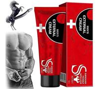 Bamideo Xuanbse Crème externe pour homme, Crème de massage pour homme, Mens External Cream, Men's Energy Strength Massage Cream, Crème Vitality Boost - Performance durable (1pcs)