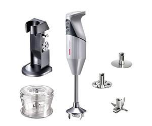 Bamix® M200, DELUXE Blender, corps C, 200 W, blanc/gris clair