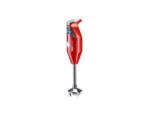 BAMIX Mixeur Plongeant M200 SwissLine Rouge/Croix Suisse