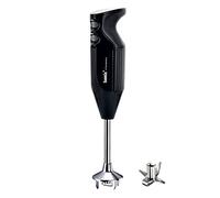bamix Set avec mixeur plongeant M160 ONE avec couteau étoile en inox, 160 W, 2 vitesses, Fabriqué en Suisse, Noir