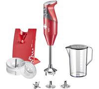 Bamix Swissline Rouge Mixeur À Plongée 200W avec Accessoires