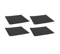 Bamjour 400 étiquettes Tactiles pour Malvoyants, Autocollants en Silicone Braille avec Support Adhésif pour Objets du Quotidien, Surfaces en Verre, Métal, Plastique (BLACK)