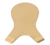 Bamjour Brosse à Cils Peigne en Forme de V - Outil de Permanente de Cils et de Sourcils en Acier Inoxydable pour Teinter, Boucler et Extensions - Réutilisable et Pratique pour un Usage Professionnel
