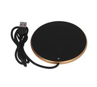 Bamjour Chauffe-Bougie, Température Constante de 55 °C, économie d'espace, Chauffe-Bougie USB Intelligent, Chauffe-Tasse à café, Plaque Chauffante électrique pour Boissons, Tasse à café pour, Lait