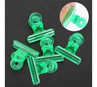 Bamjour Clips D'extension des Ongles Accessoires Multifonctionnels en Plastique en Plastique Création de Clous Cohérents Gel Nails Gel Conseils Acryliques 4 Couleurs Nouvelles Débutants (GREEN)